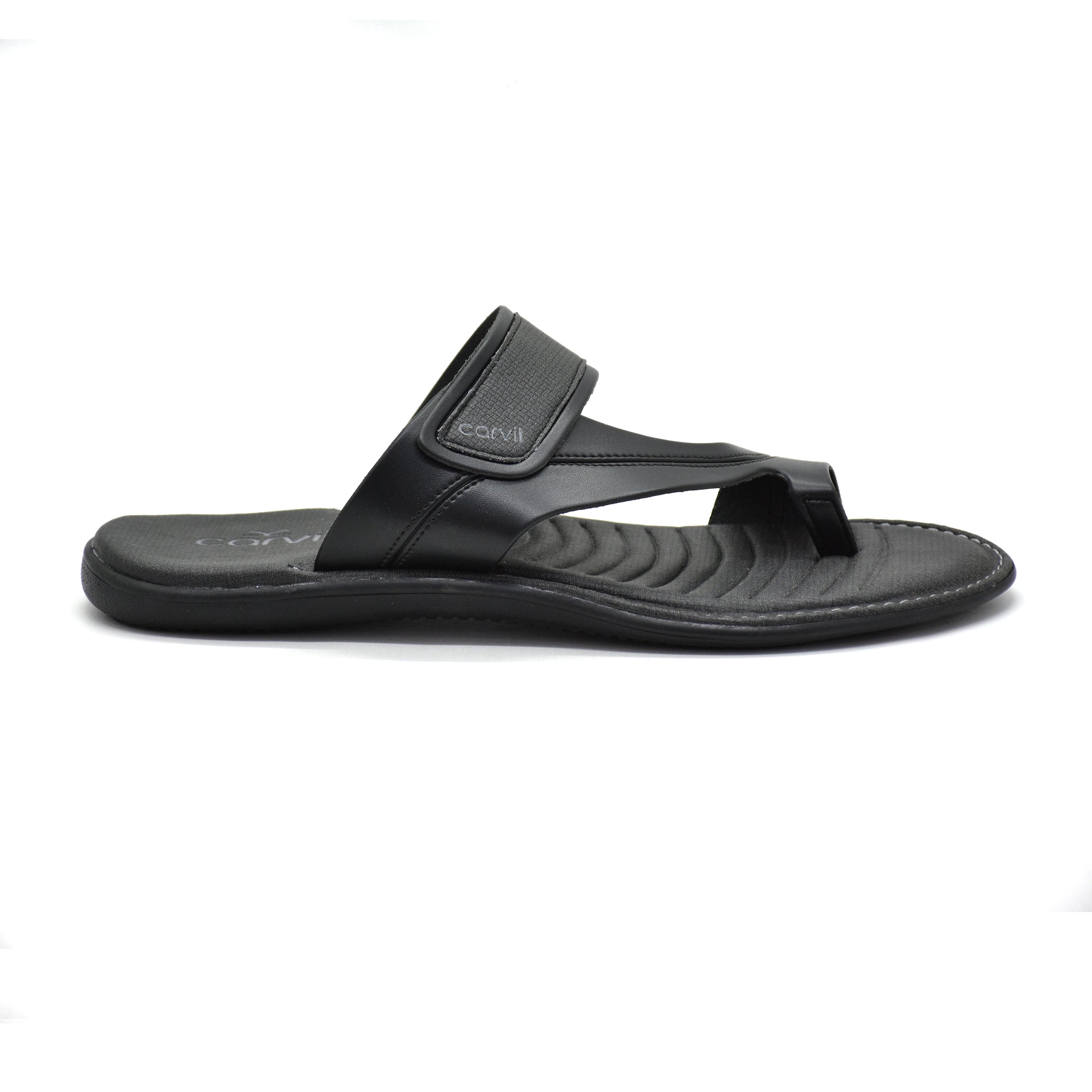 Carvil Sandal Pria RAFALO-03 M BLACK