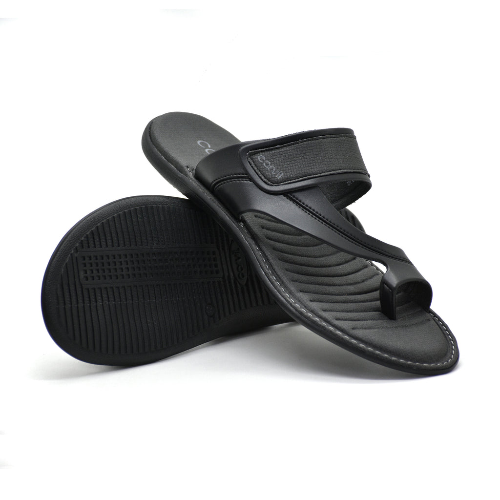 Carvil Sandal Pria RAFALO-03 M BLACK