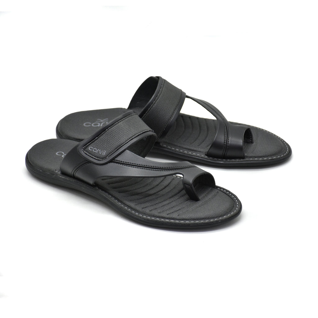 Carvil Sandal Pria RAFALO-03 M BLACK