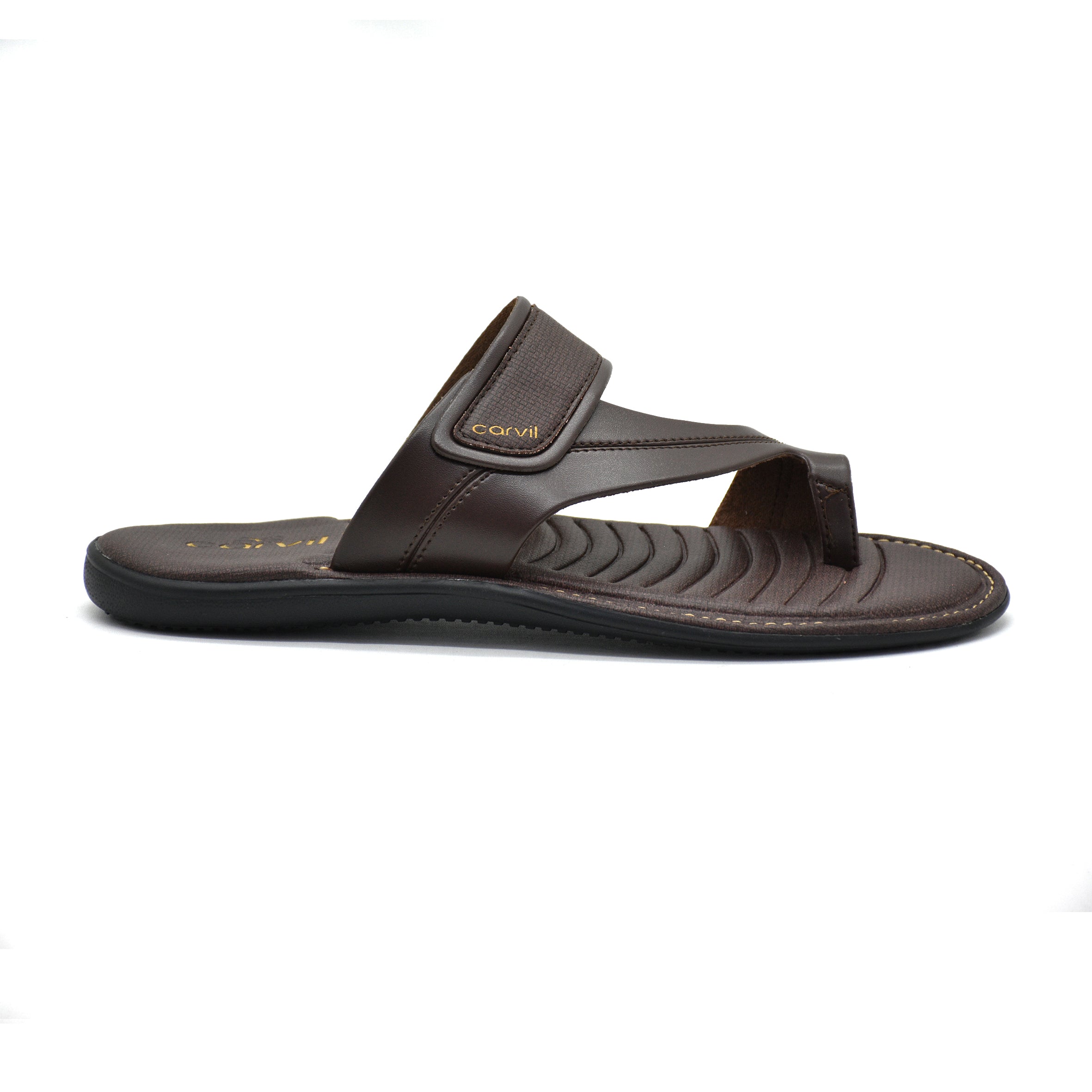 Carvil Sandal Pria RAFALO-03 M DARK BROWN