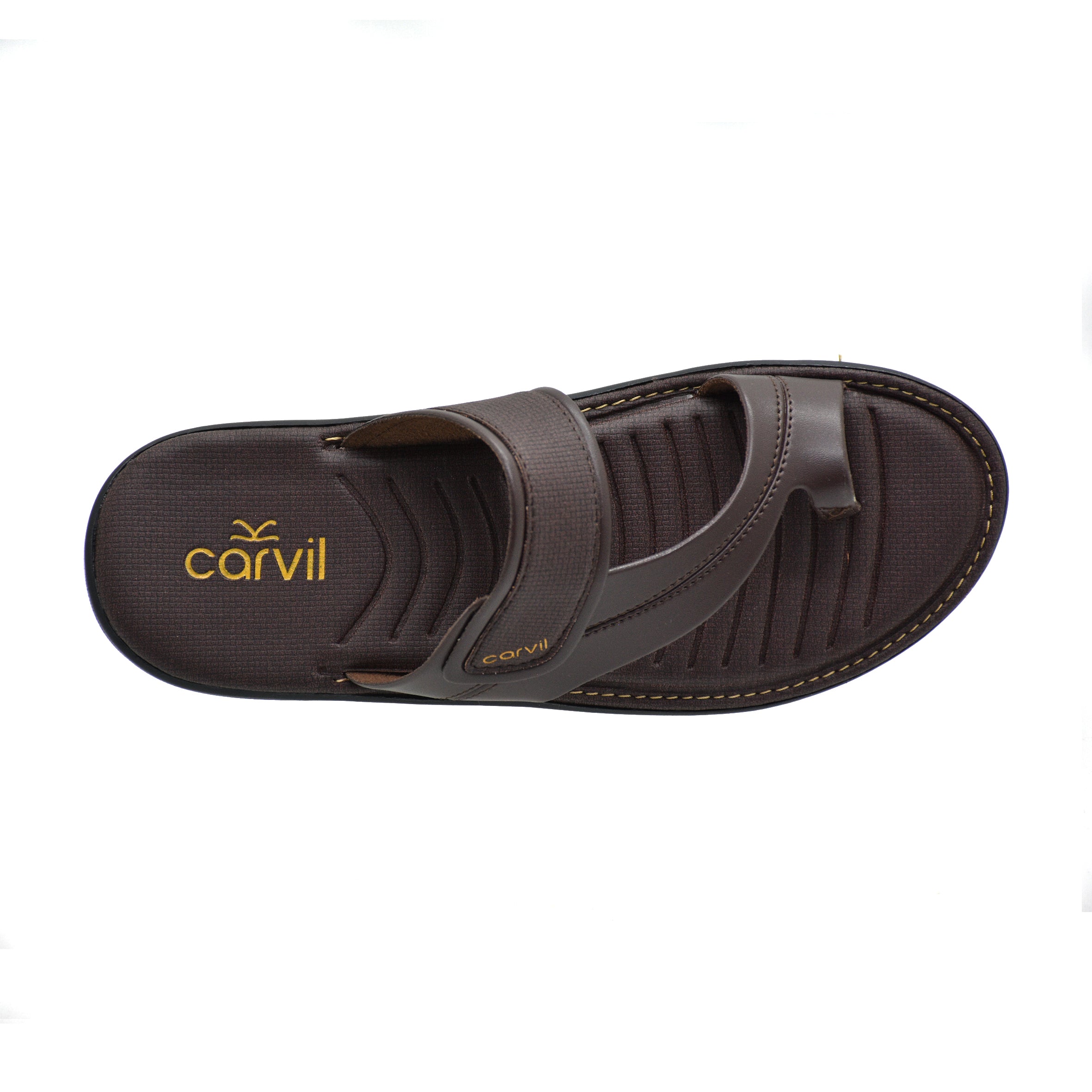 Carvil Sandal Pria RAFALO-03 M DARK BROWN