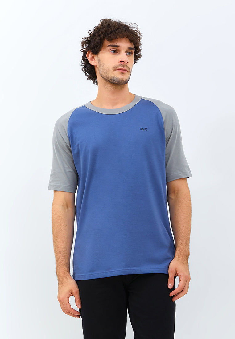 Carvil Tshirt Man RAGLEA - BLUE
