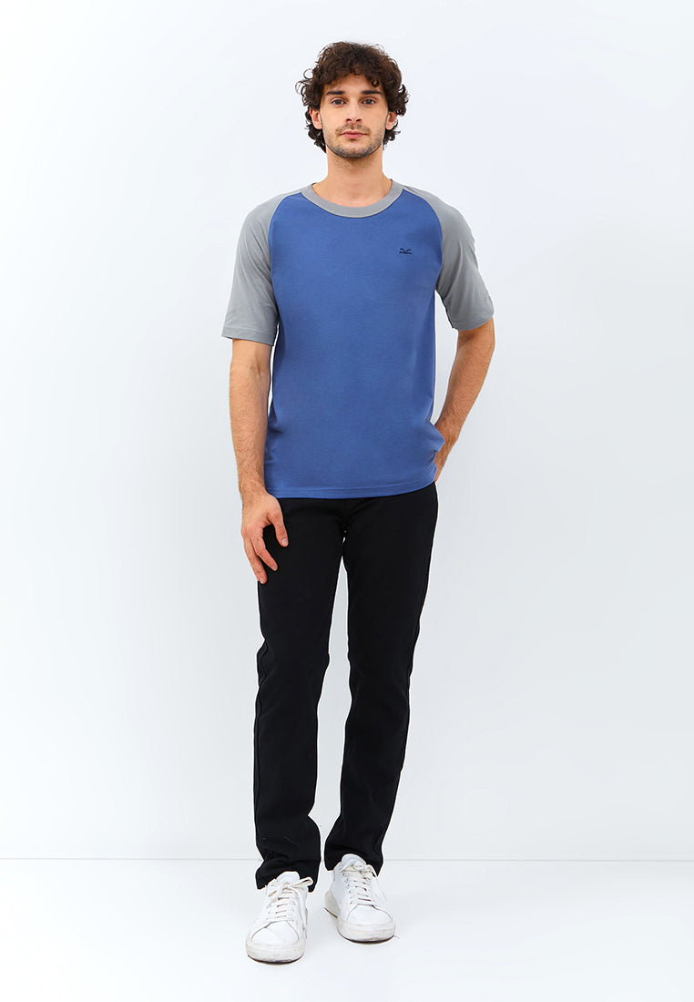 Carvil Tshirt Man RAGLEA - BLUE