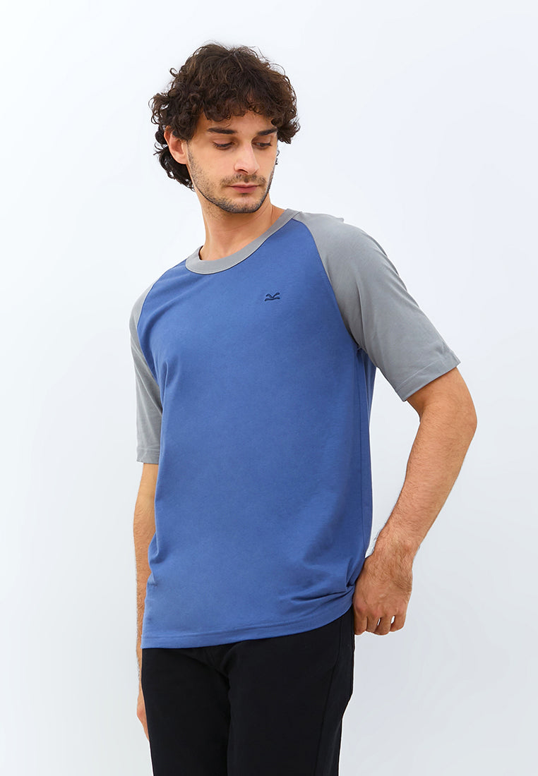 Carvil Tshirt Man RAGLEA - BLUE