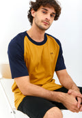 Carvil Tshirt Man RAGLEA - MUSTARD