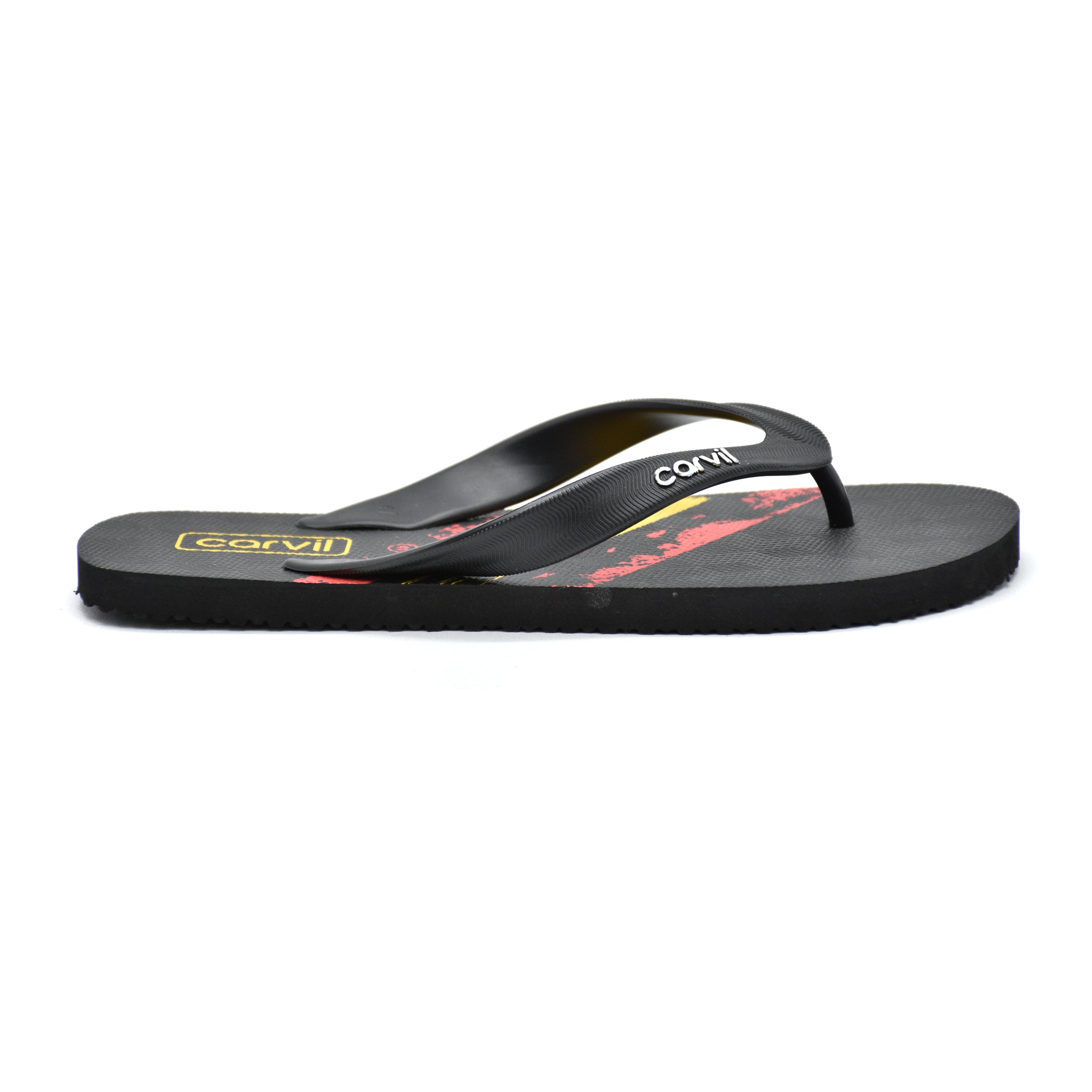 Carvil Sandal Jepit Pria RAMOS-M - RED/YELLOW