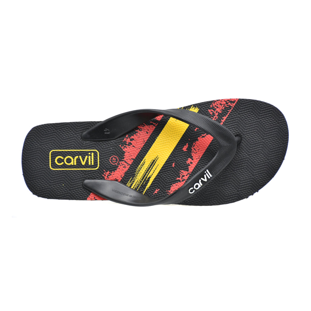 Carvil Sandal Jepit Pria RAMOS-M - RED/YELLOW