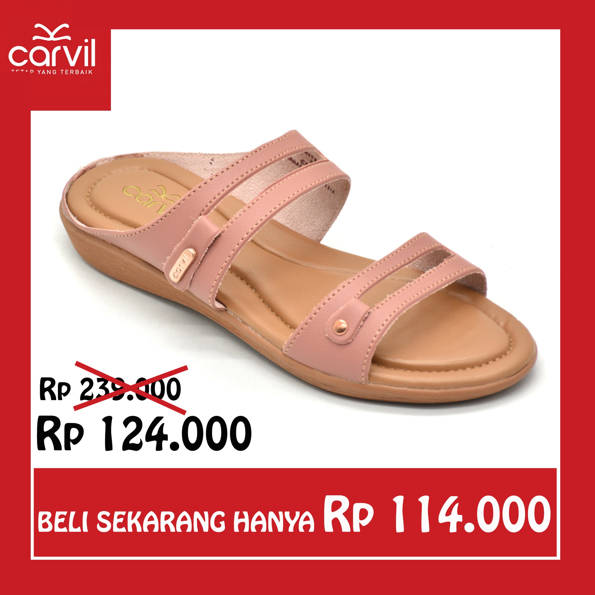 Carvil Sandal Wanita RENITA-02 L SALEM