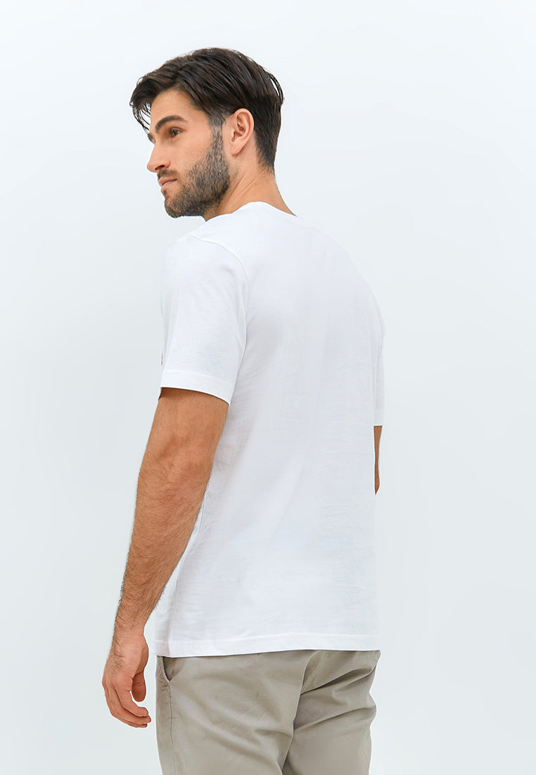 Carvil Tshirt Man Road - White - Fashion Man
