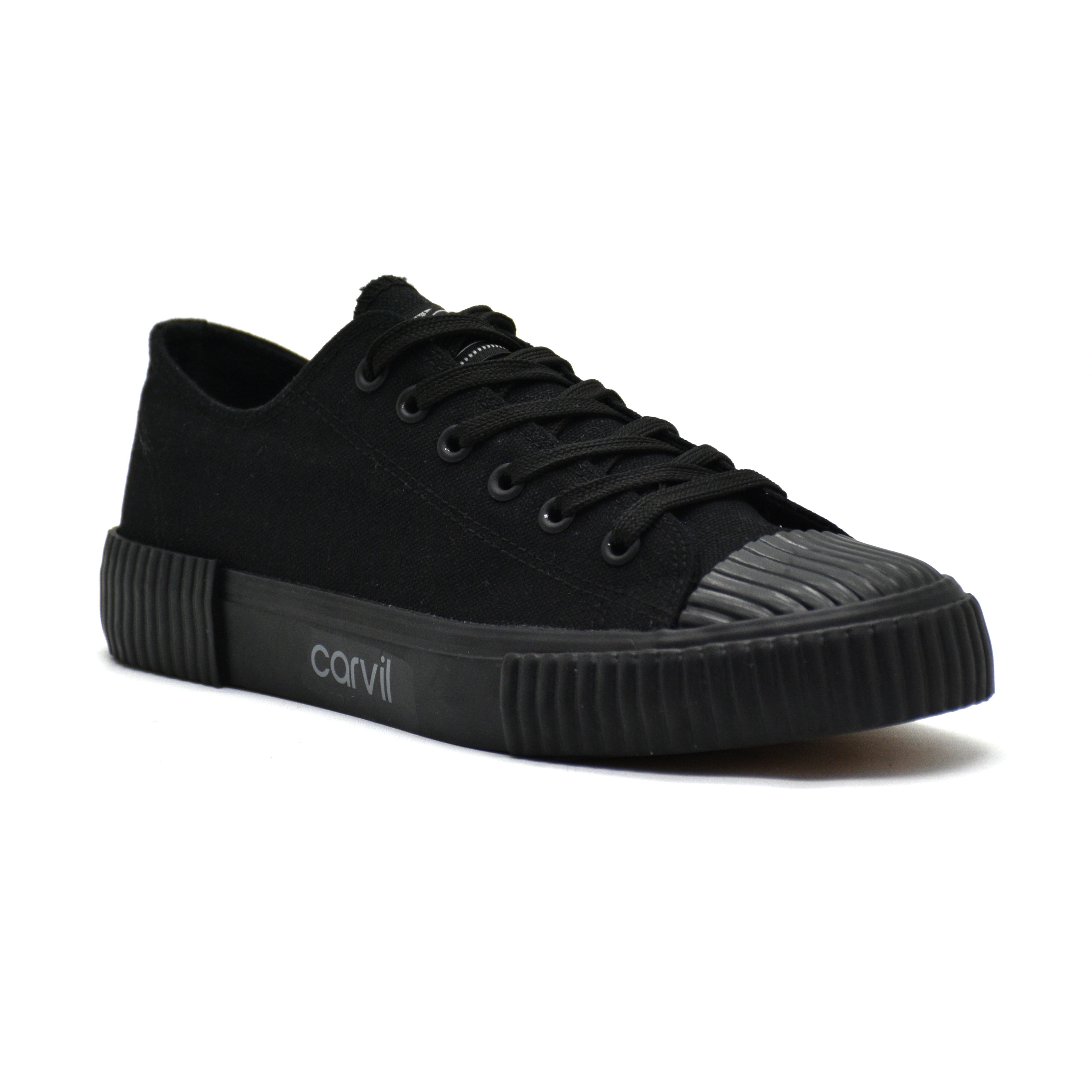 Carvil Sepatu Pria ROBELL-SM BLACK/BLACK