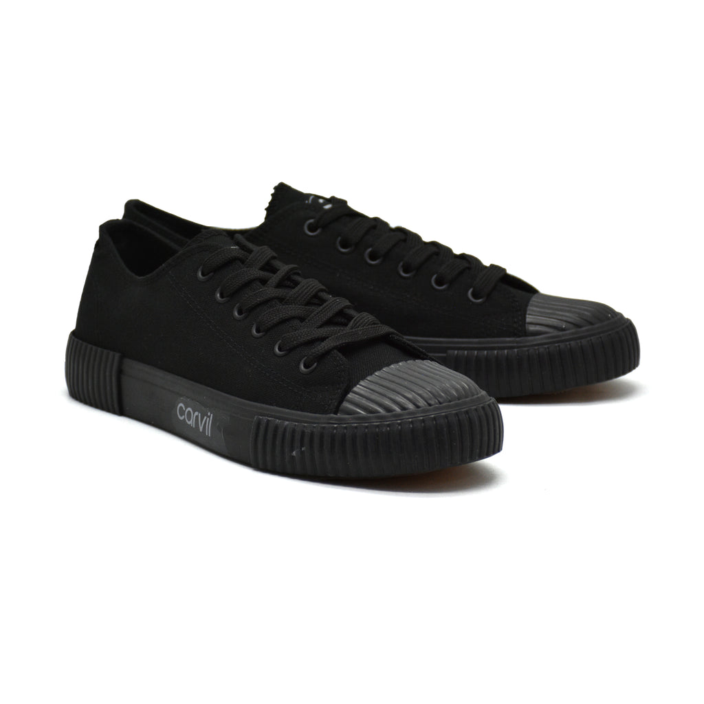Carvil Sepatu Pria ROBELL-SM BLACK/BLACK
