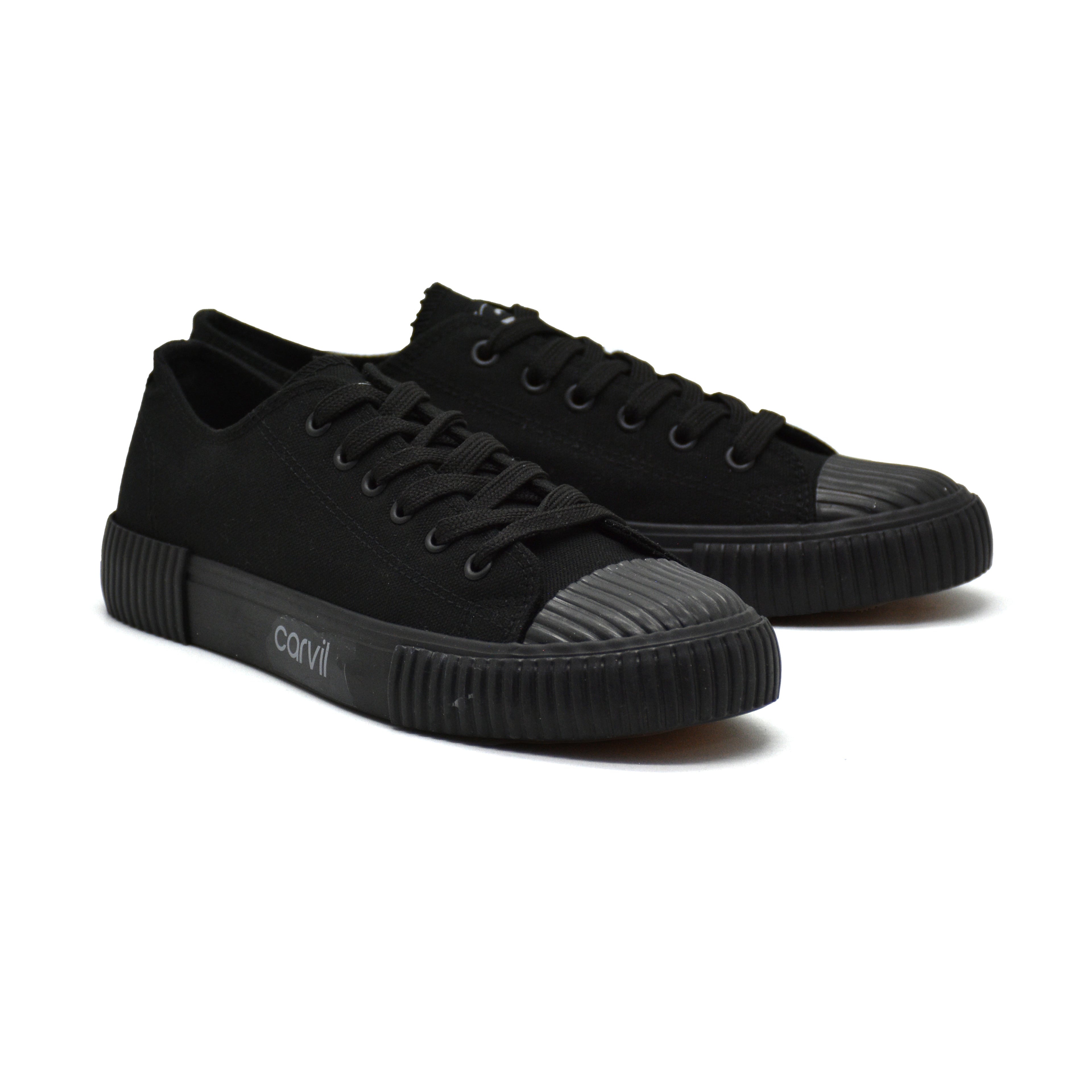 Carvil Sepatu Pria ROBELL-SM BLACK/BLACK