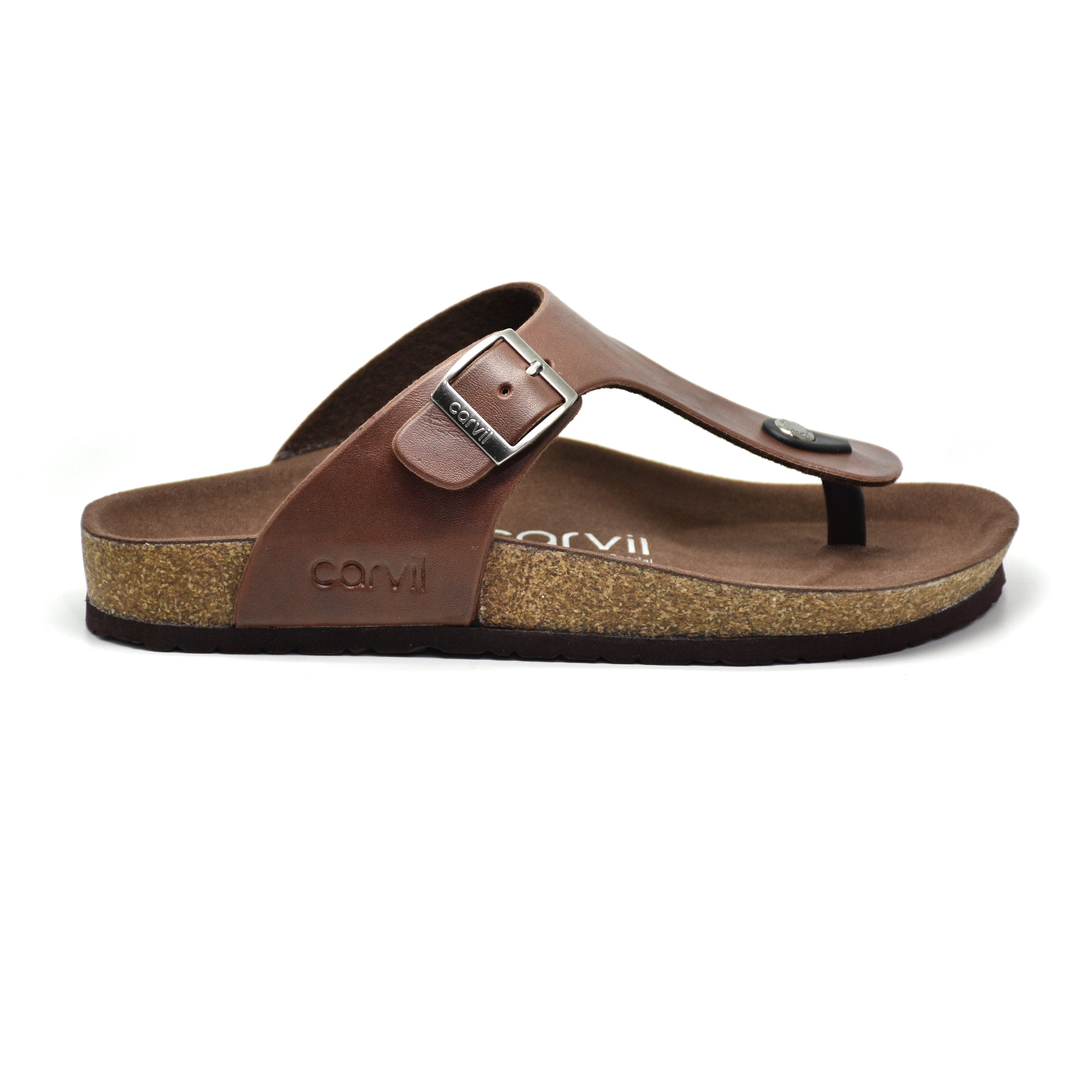 Carvil Sandal Pria ROMEO-01 M BROWN