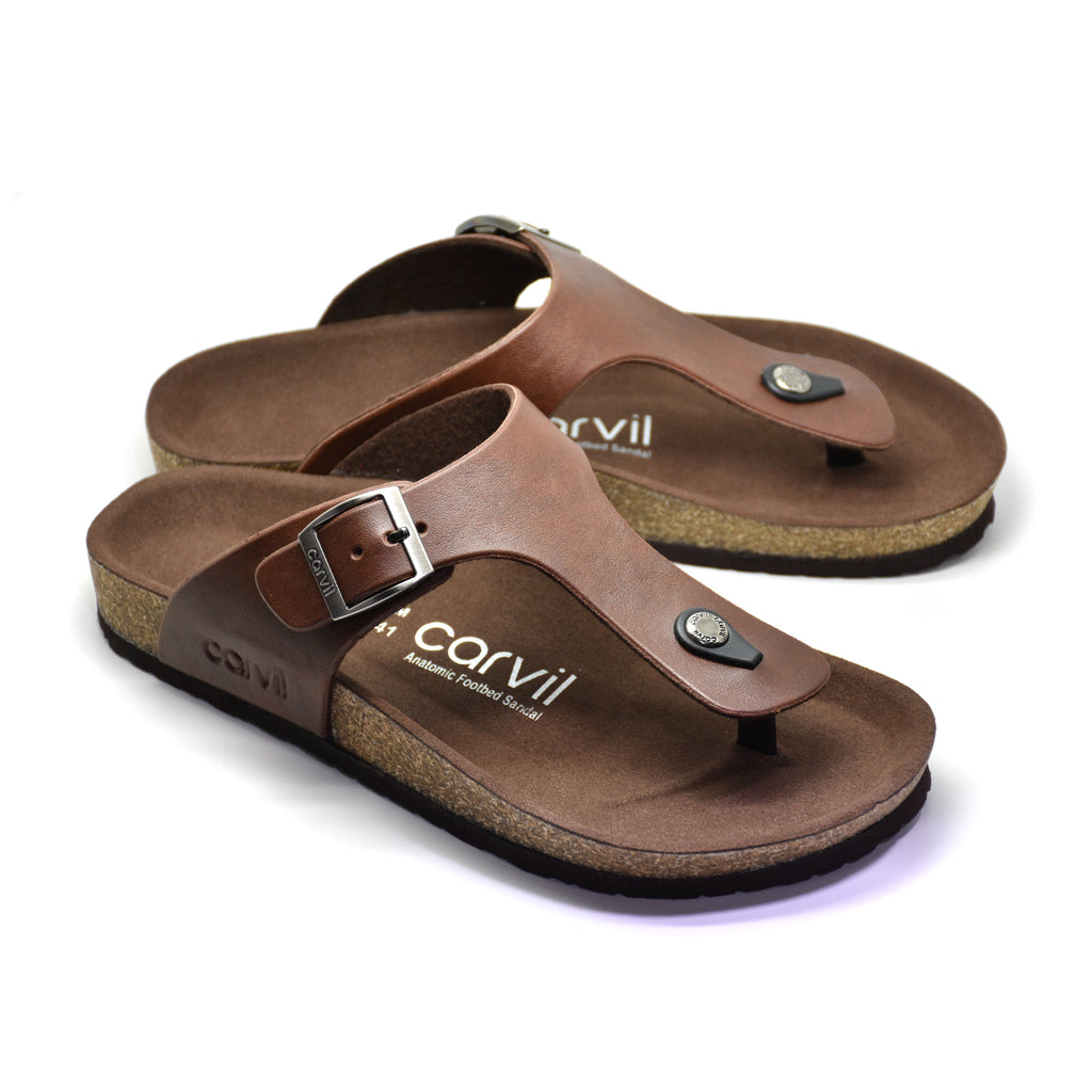 Carvil Sandal Pria ROMEO-01 M BROWN