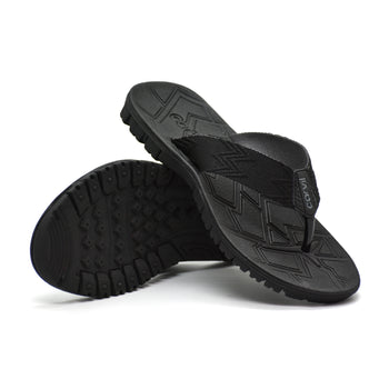Carvil Sandal Pria RUVIO-M - BLACK/GREY
