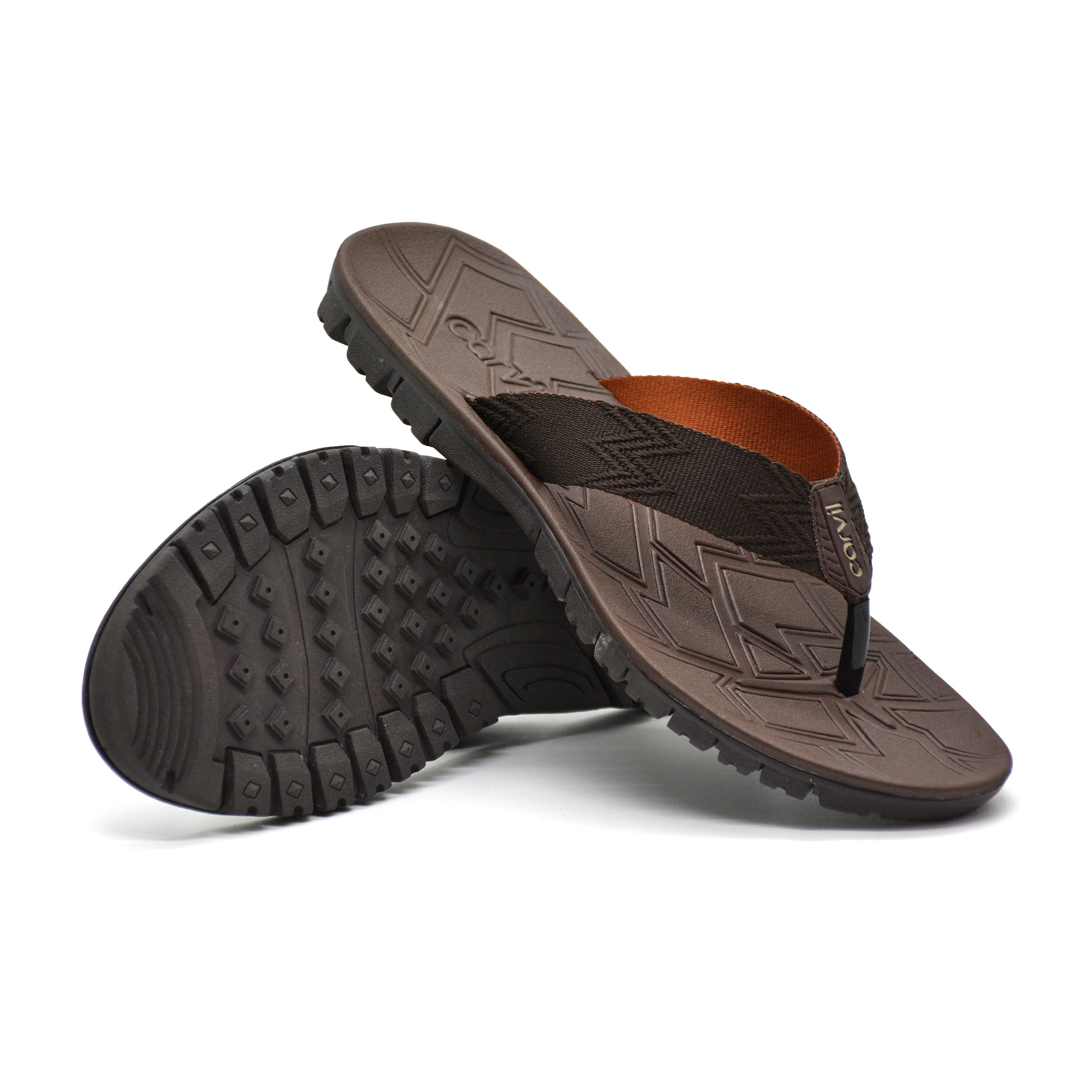 Carvil Sandal Pria RUVIO-M BROWN/TERAKOTA
