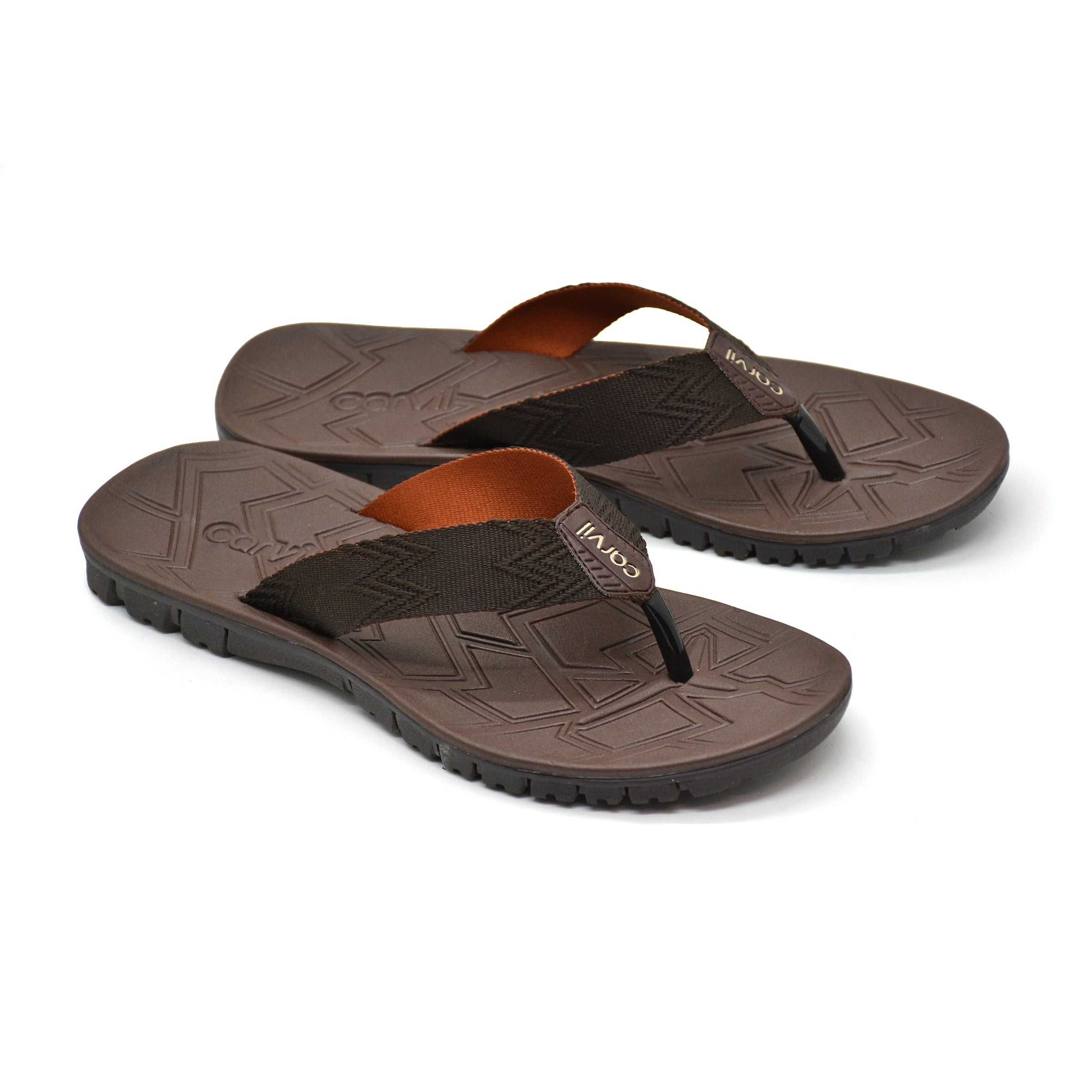Carvil Sandal Pria RUVIO-M BROWN/TERAKOTA
