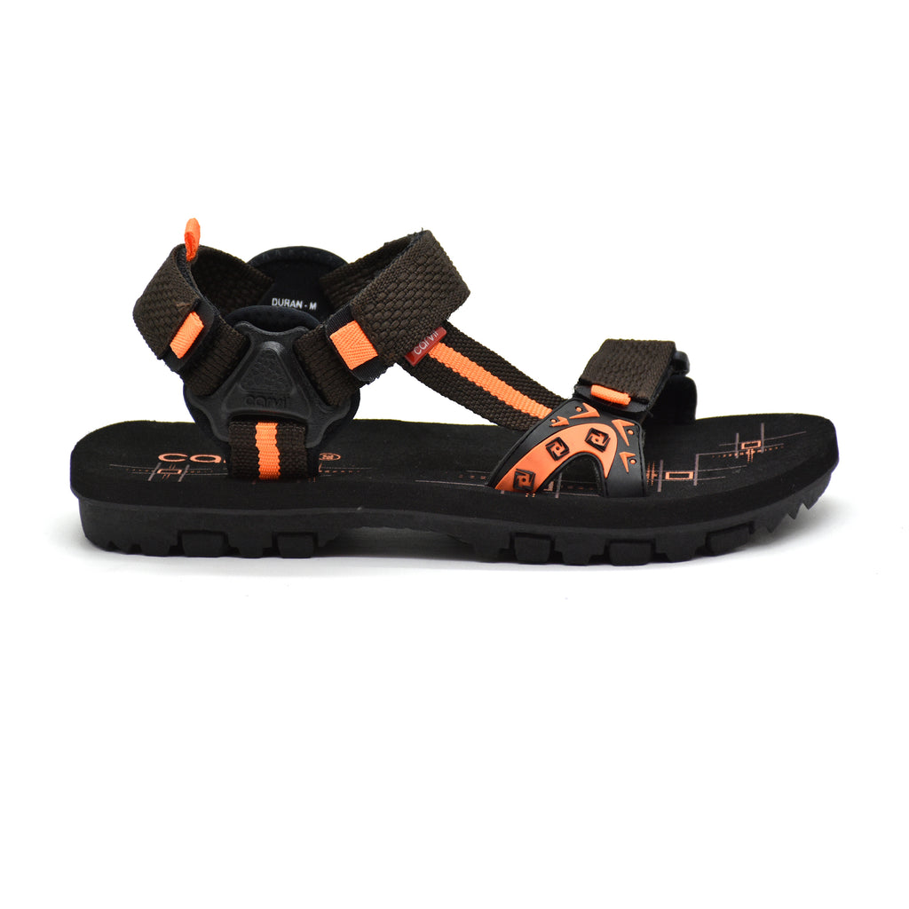 Carvil Sandal Pria RYDER-GM BROWN/ORANGE