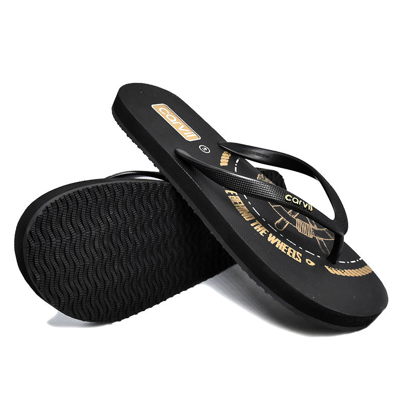 Carvil Sandal FlipFlop Pria SAILOR-M BLACK