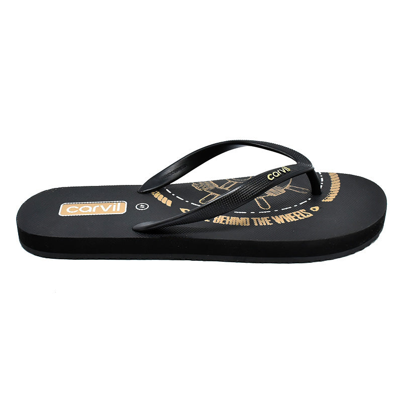 Carvil Sandal FlipFlop Pria SAILOR-M BLACK