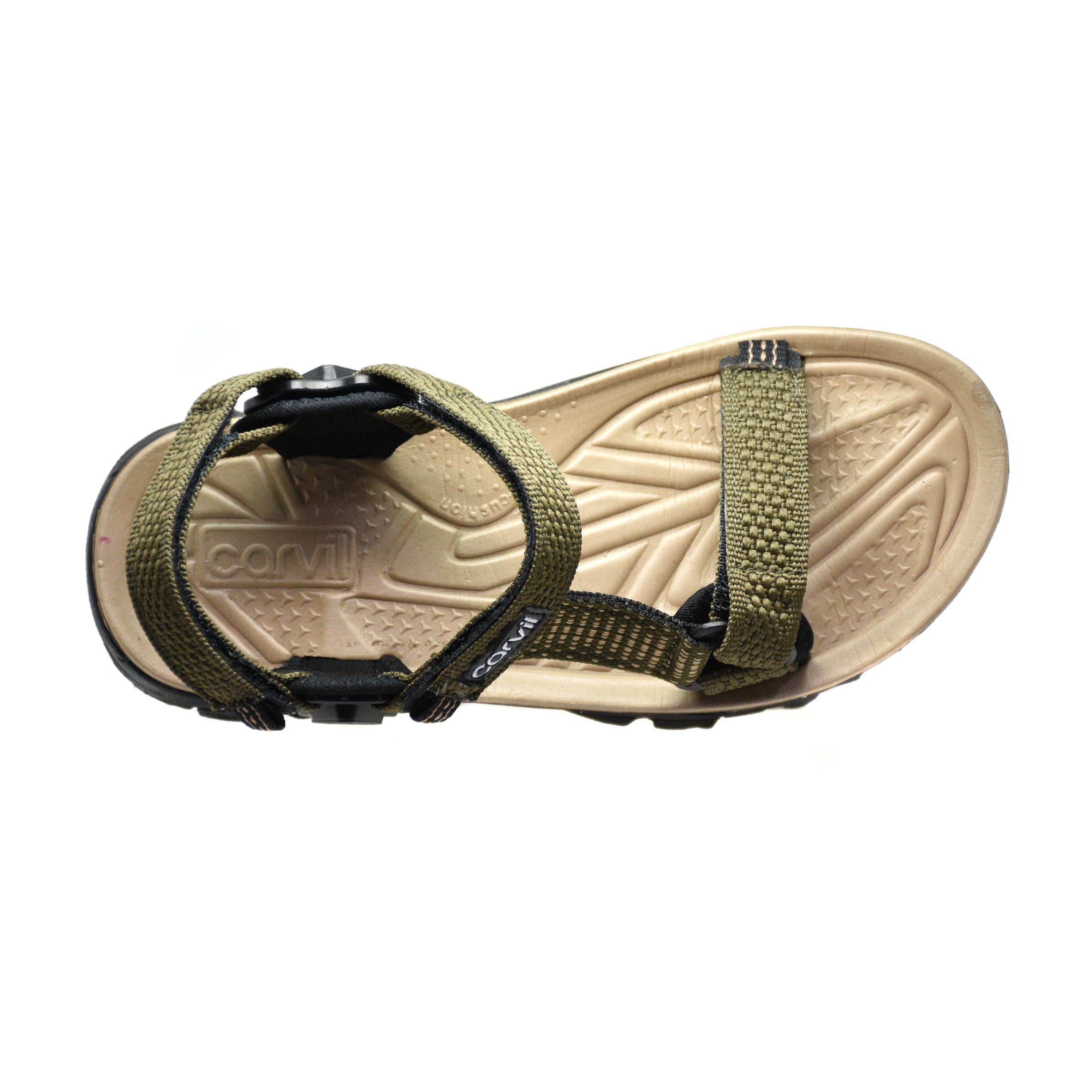 Carvil Sandal Anak SANTANDER-GT- OLIVE/BEIGE