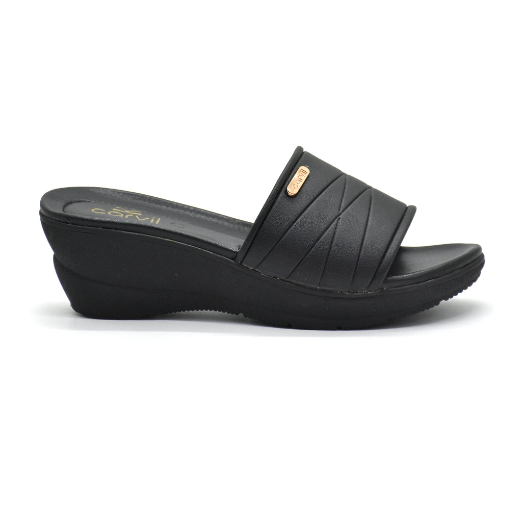 Carvil Sandal Wanita SAVITA-03 L BLACK