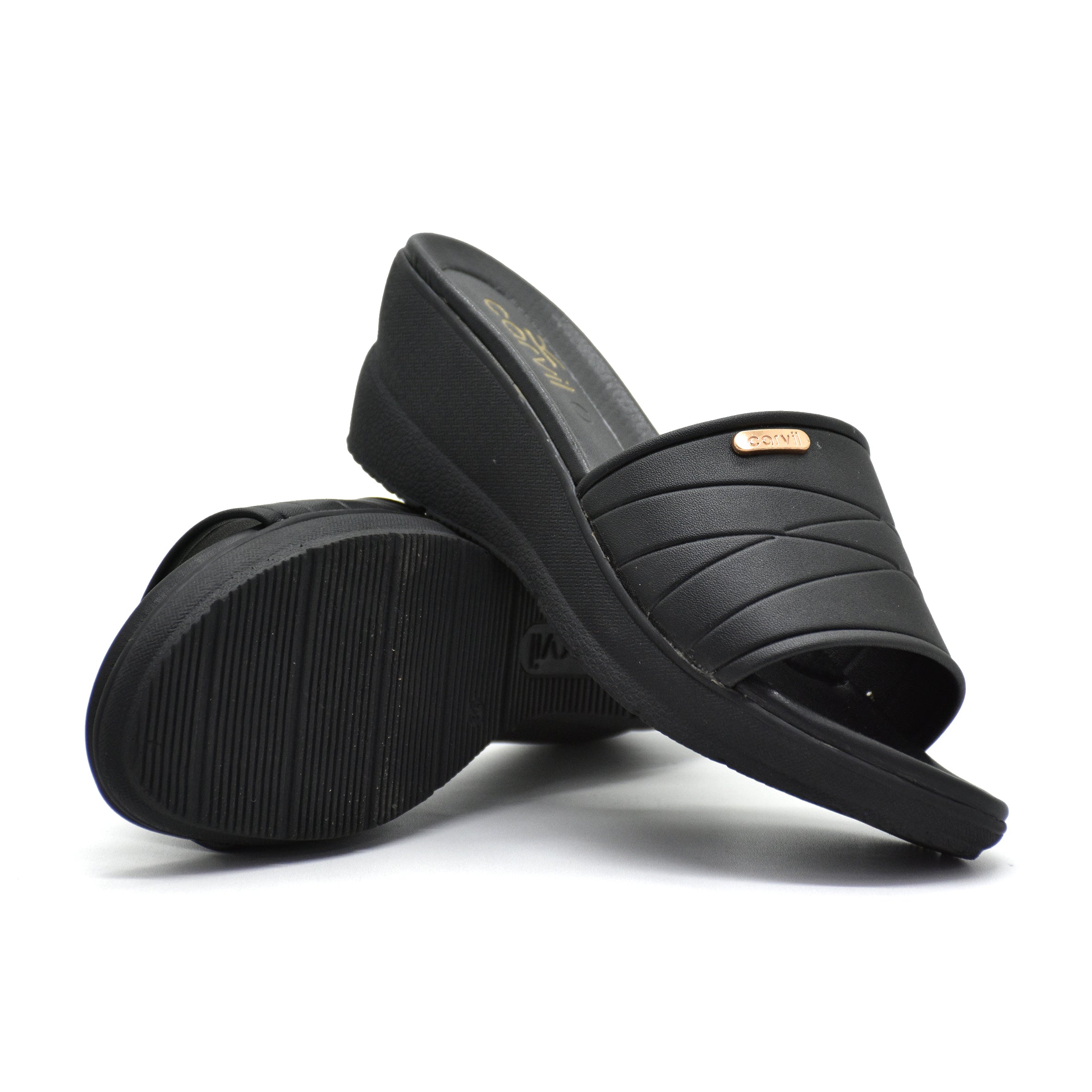Carvil Sandal Wanita SAVITA-03 L BLACK