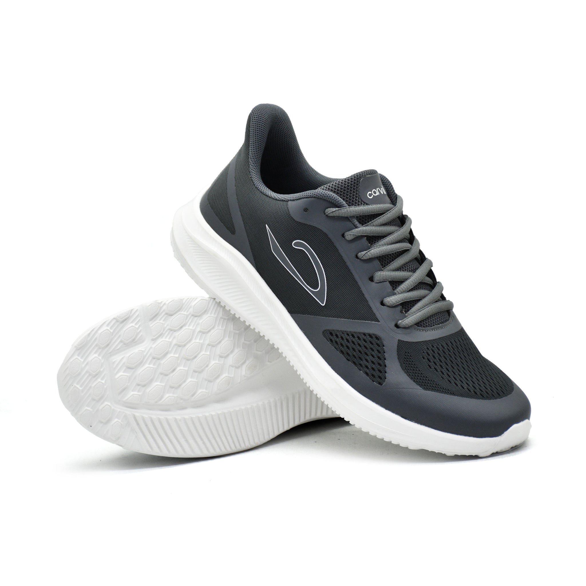 Carvil Sepatu Pria SILVA-SM DARK GREY