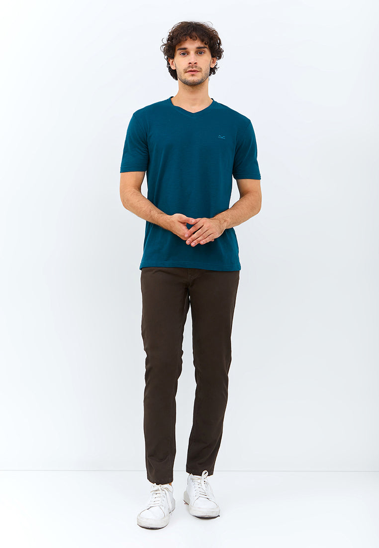 Carvil Tshirt Man SLUBI - BLUE TEAL