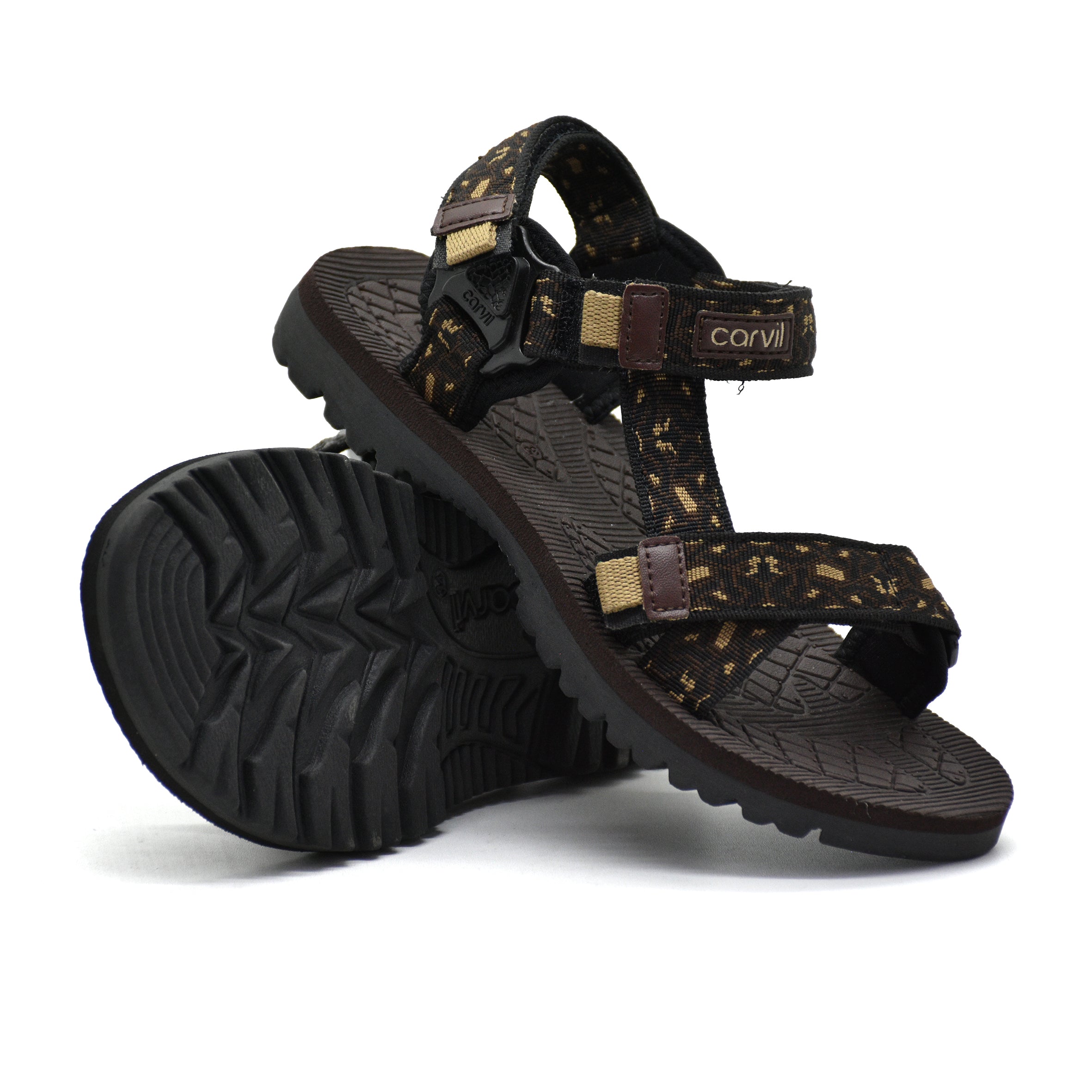 Carvil Sandal Anak SPARRON-GT BROWN/BEIGE