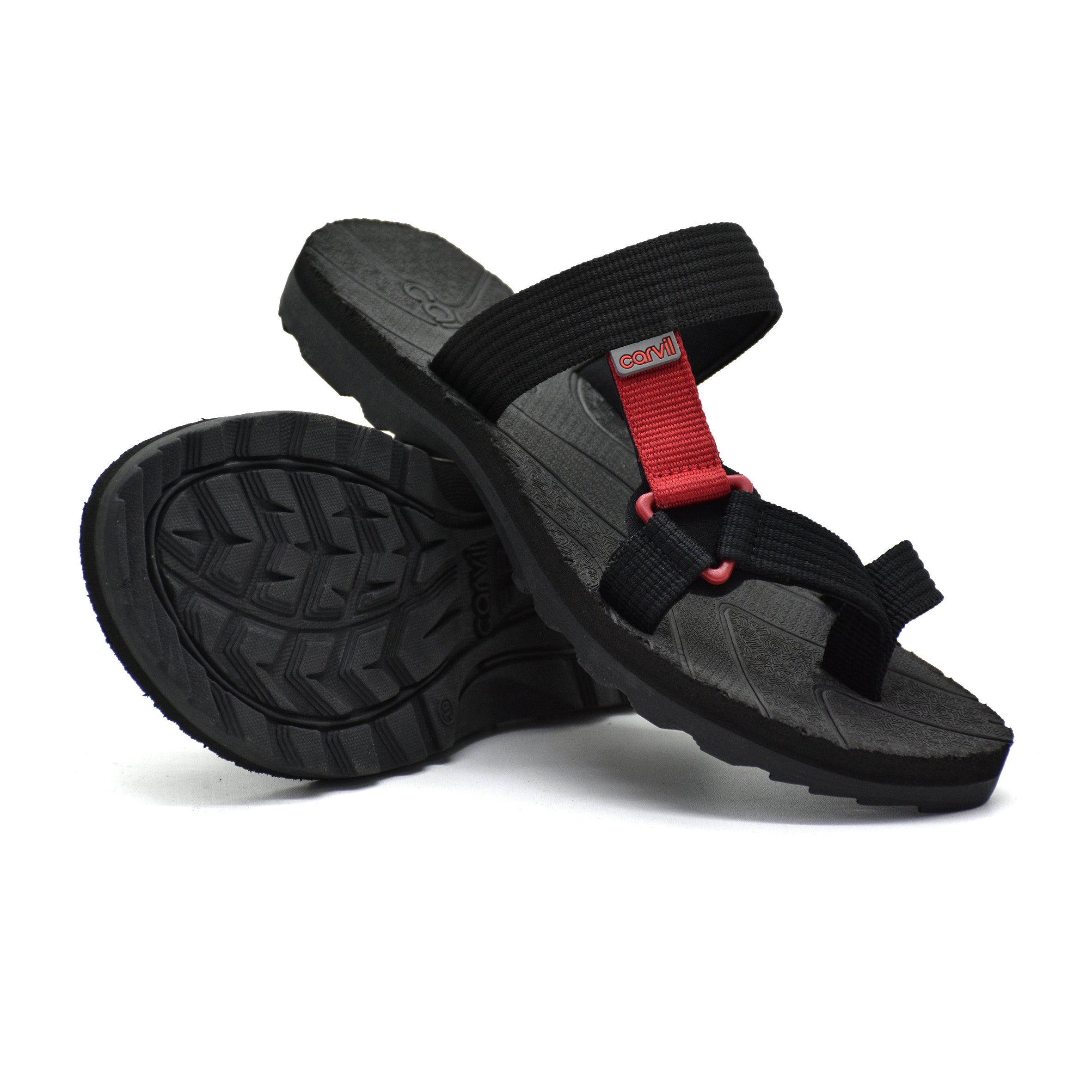 Carvil Sandal Spons Pria SPEXTRA-P03 M BLACK/RED