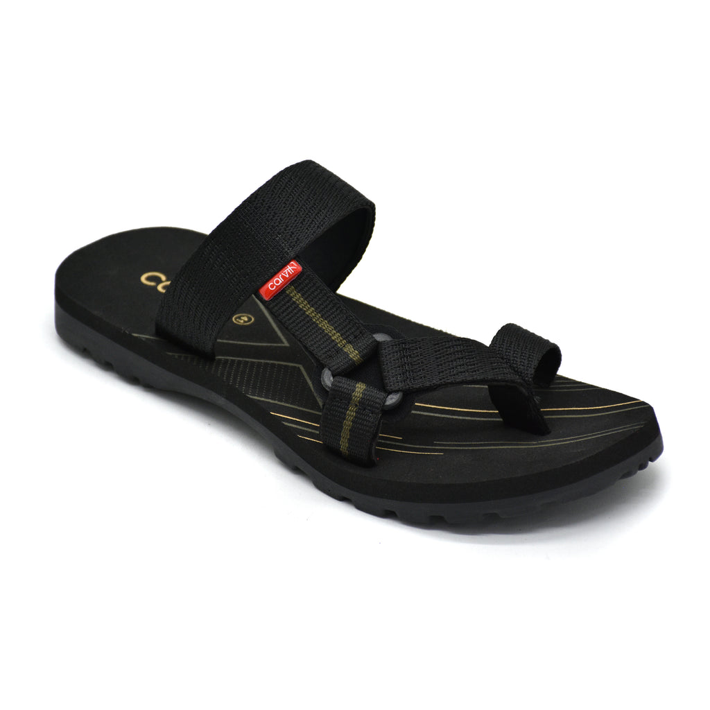 Carvil Sandal Pria SPEXTRA-S11 M BLACK/OLIVE
