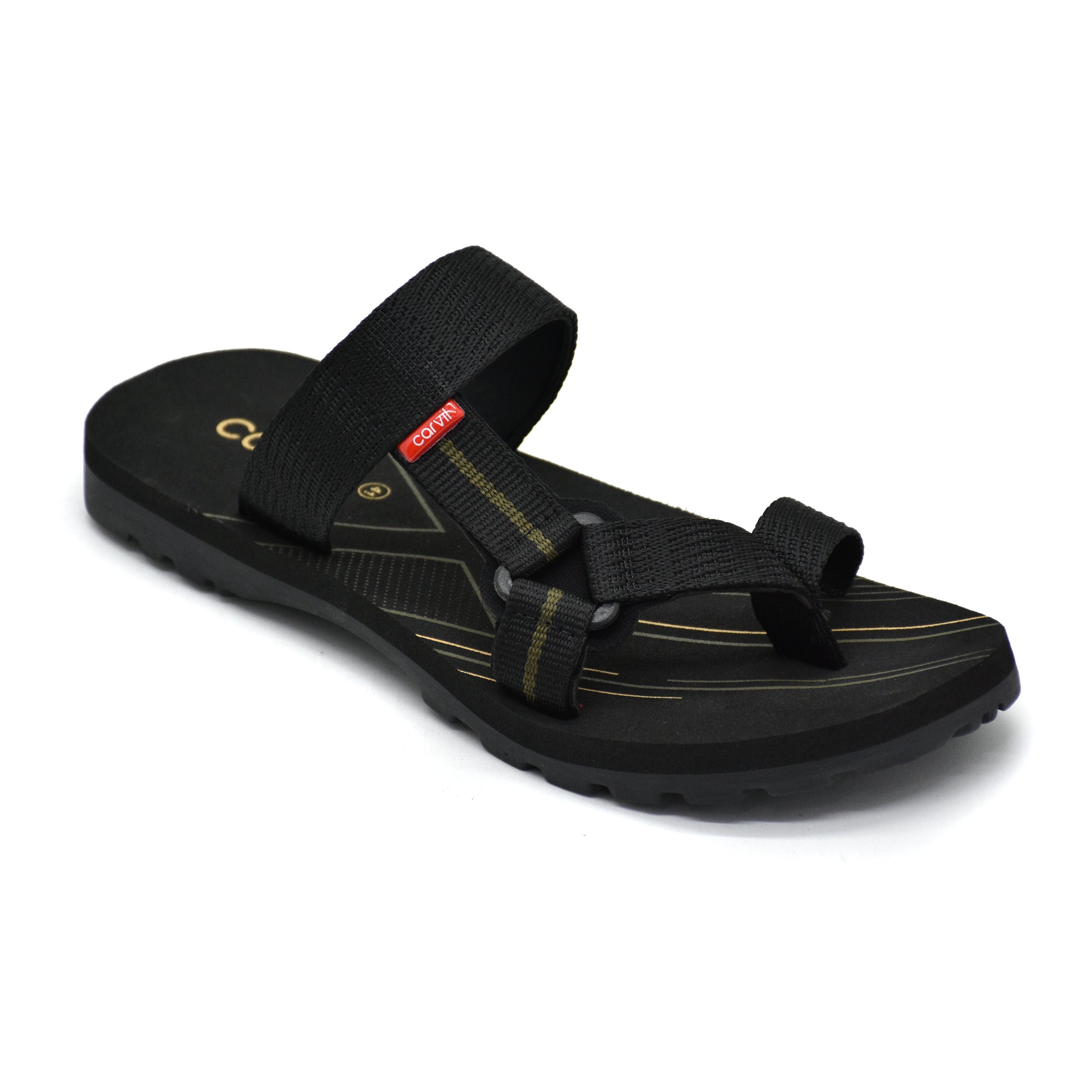 Carvil Sandal Pria SPEXTRA-S11 M BLACK/OLIVE