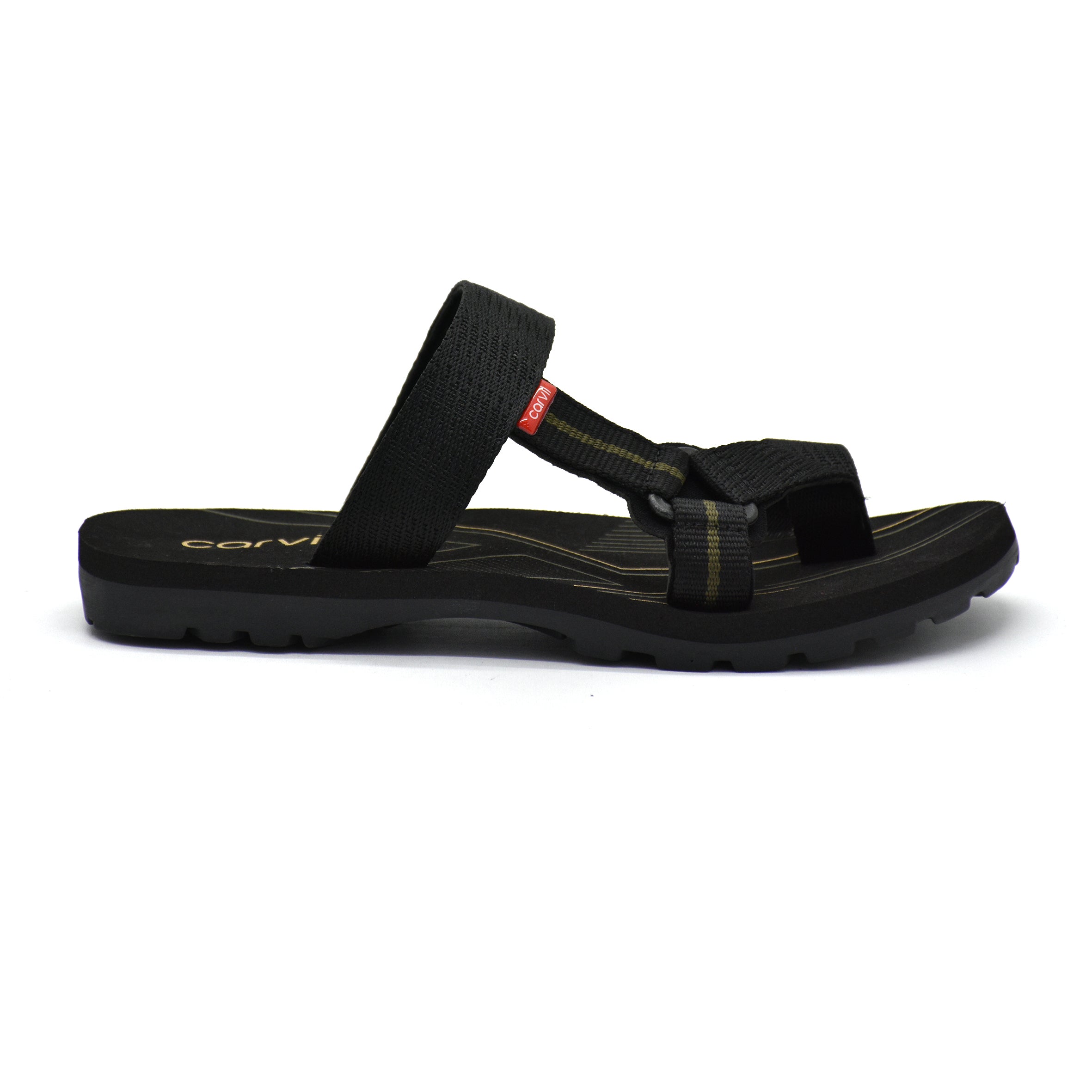 Carvil Sandal Pria SPEXTRA-S11 M BLACK/OLIVE