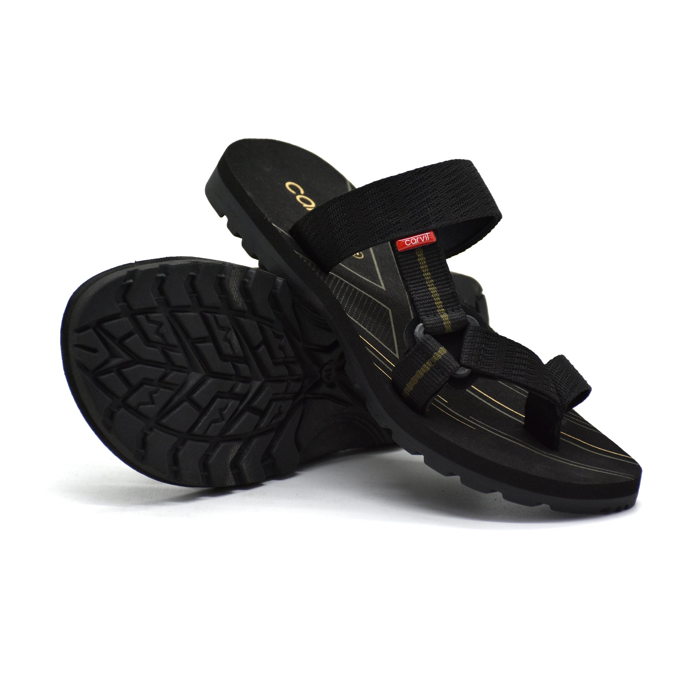 Carvil Sandal Pria SPEXTRA-S11 M BLACK/OLIVE