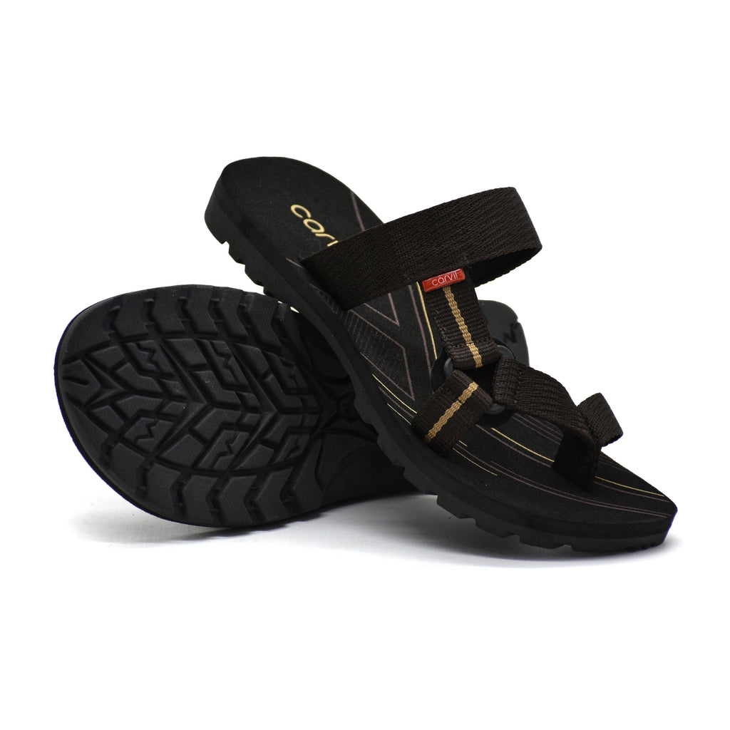 Carvil Sandal Pria SPEXTRA-S11 BROWN/BEIGE