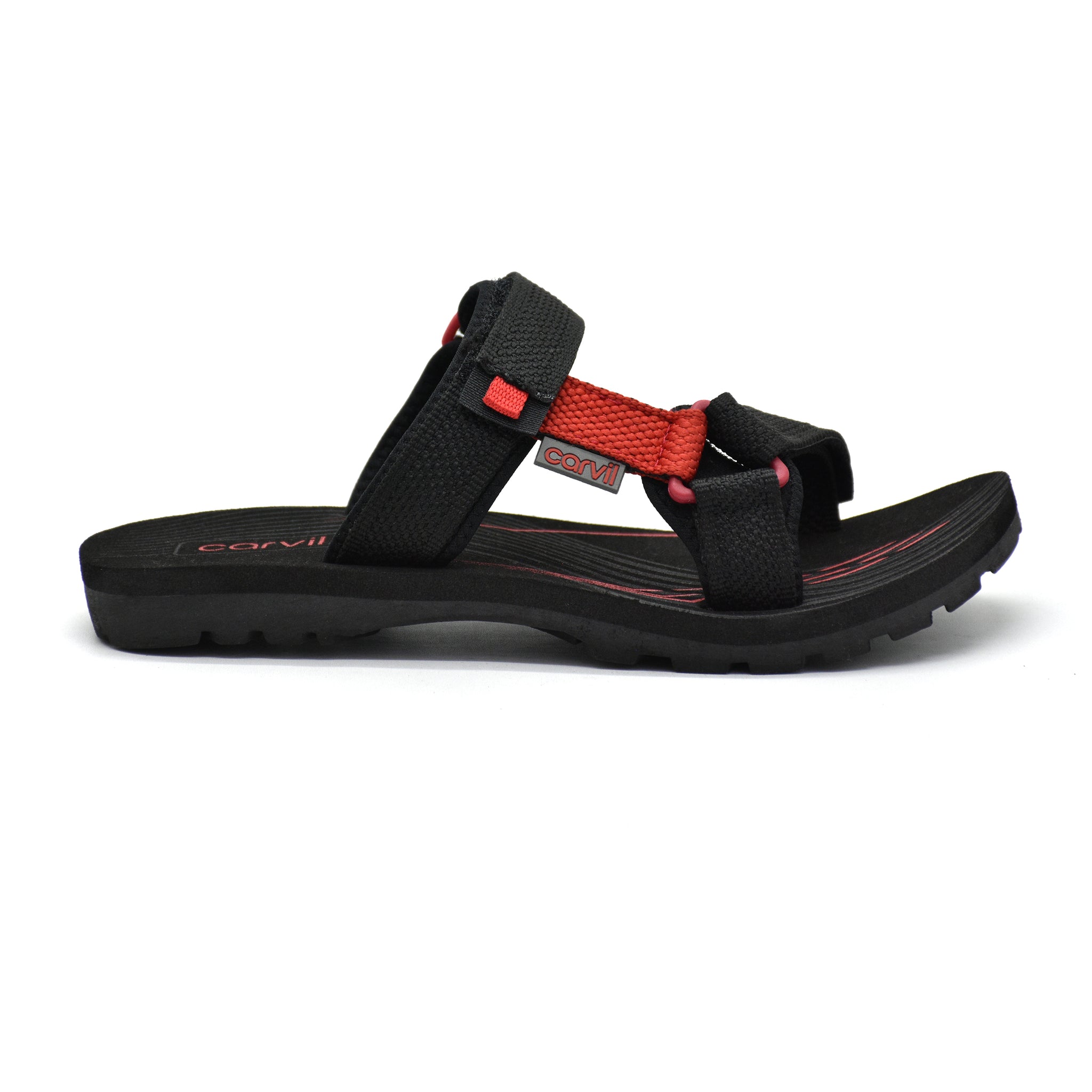 Carvil Sandal Spons Pria SPEXTRA-S14 M BLACK/RED