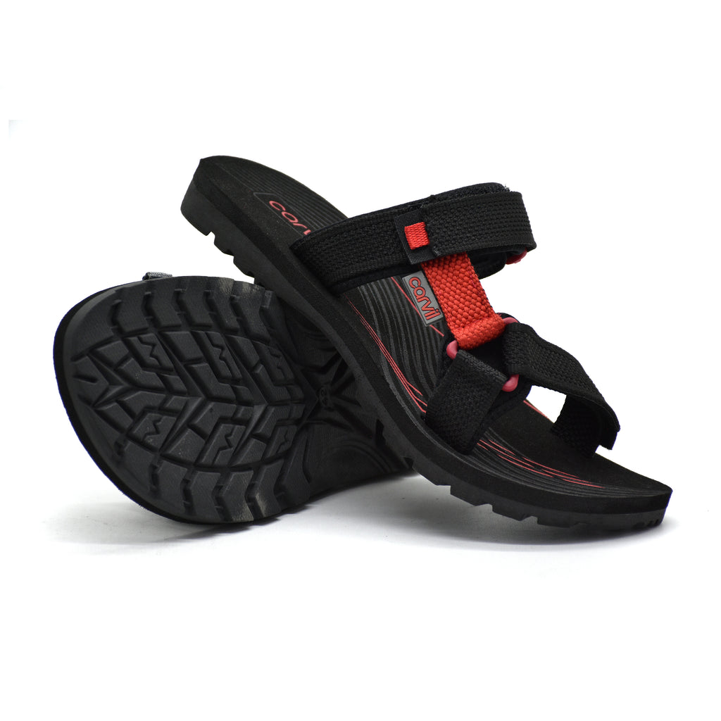 Carvil Sandal Spons Pria SPEXTRA-S14 M BLACK/RED