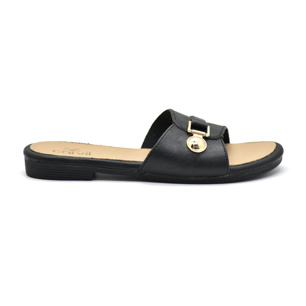 Carvil Sandal Wanita STEVIA-02 L BLACK