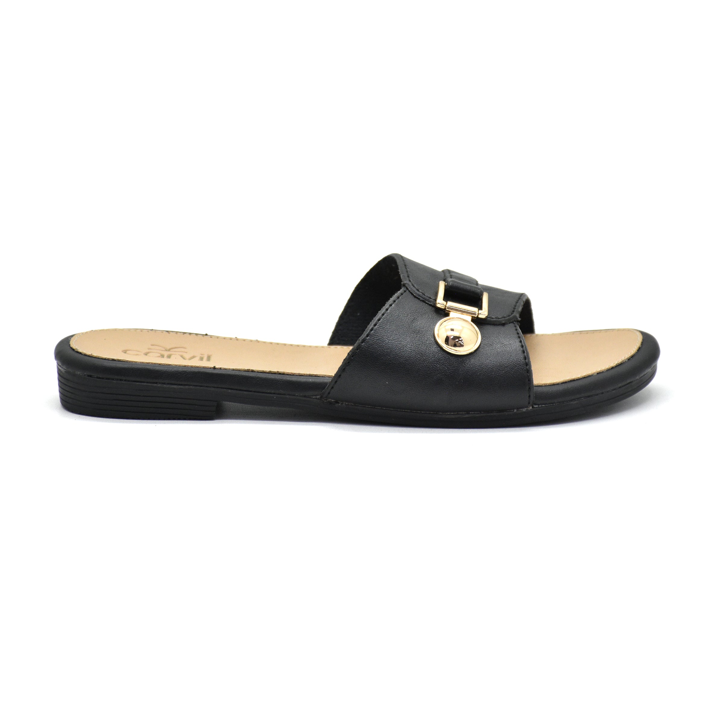 Carvil Sandal Wanita STEVIA-02 L BLACK