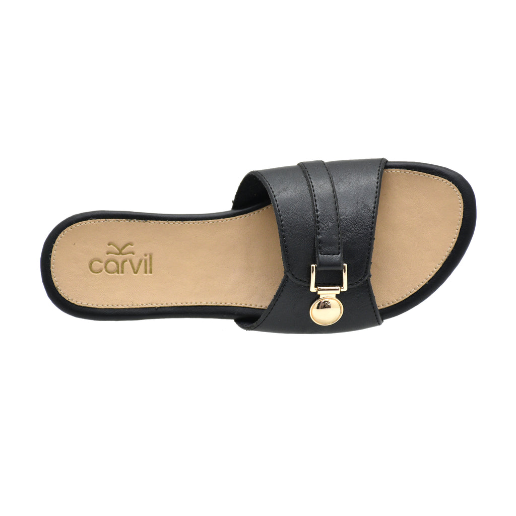 Carvil Sandal Wanita STEVIA-02 L BLACK