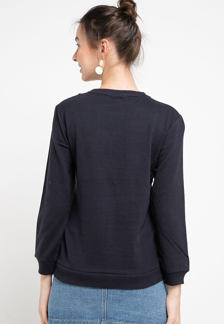 Carvil Sweater Ladies SWAN-3A NAVY