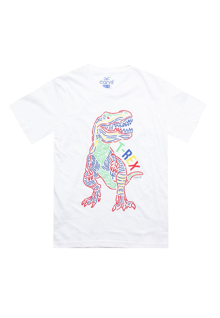 Carvil Kaos Anak T REX-WHT