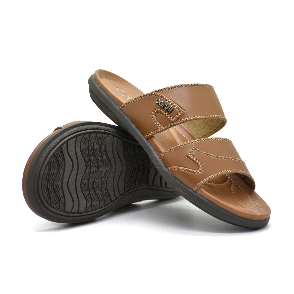 Carvil Sandal Pria TAKARA-02 M TAN