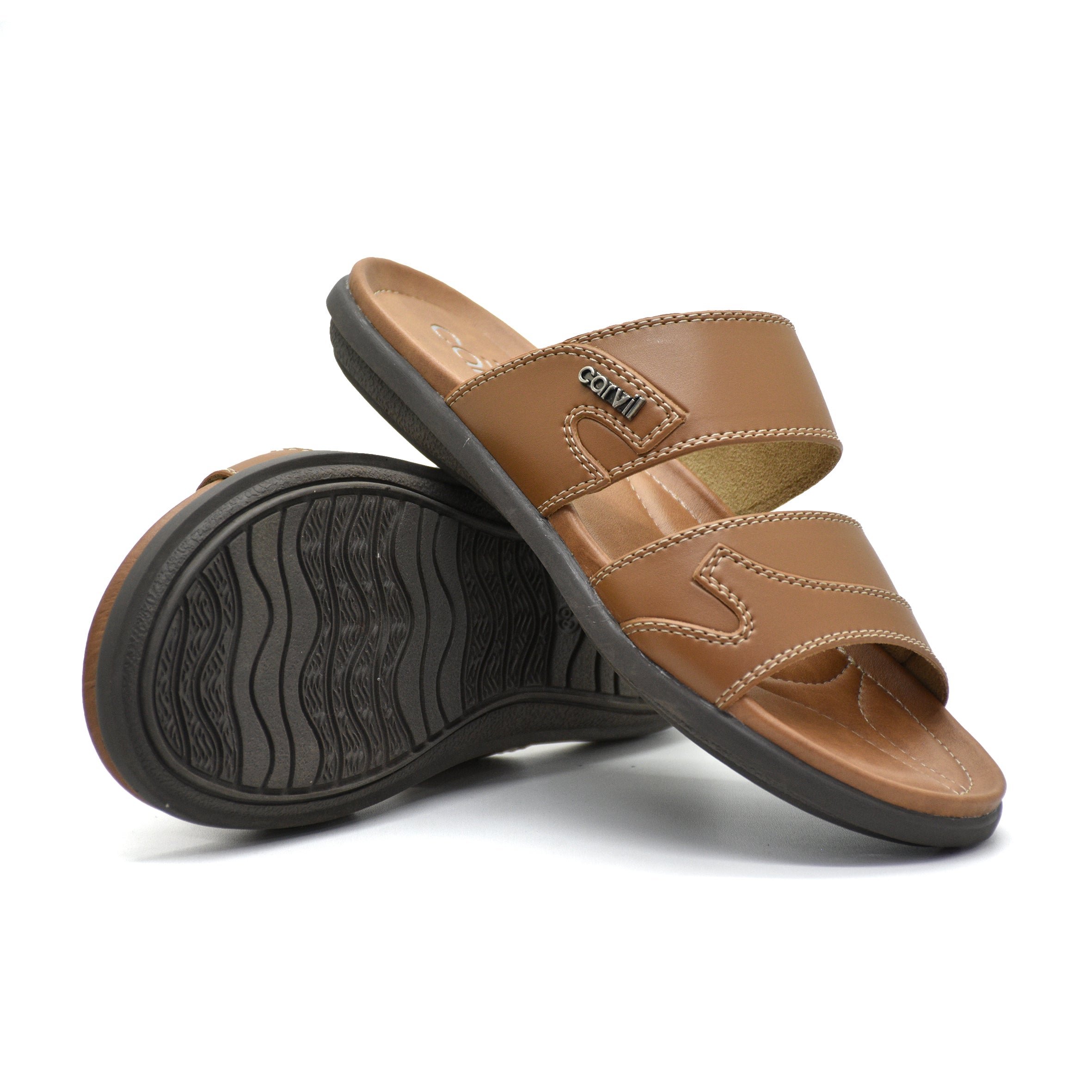 Carvil Sandal Pria TAKARA-02 M TAN