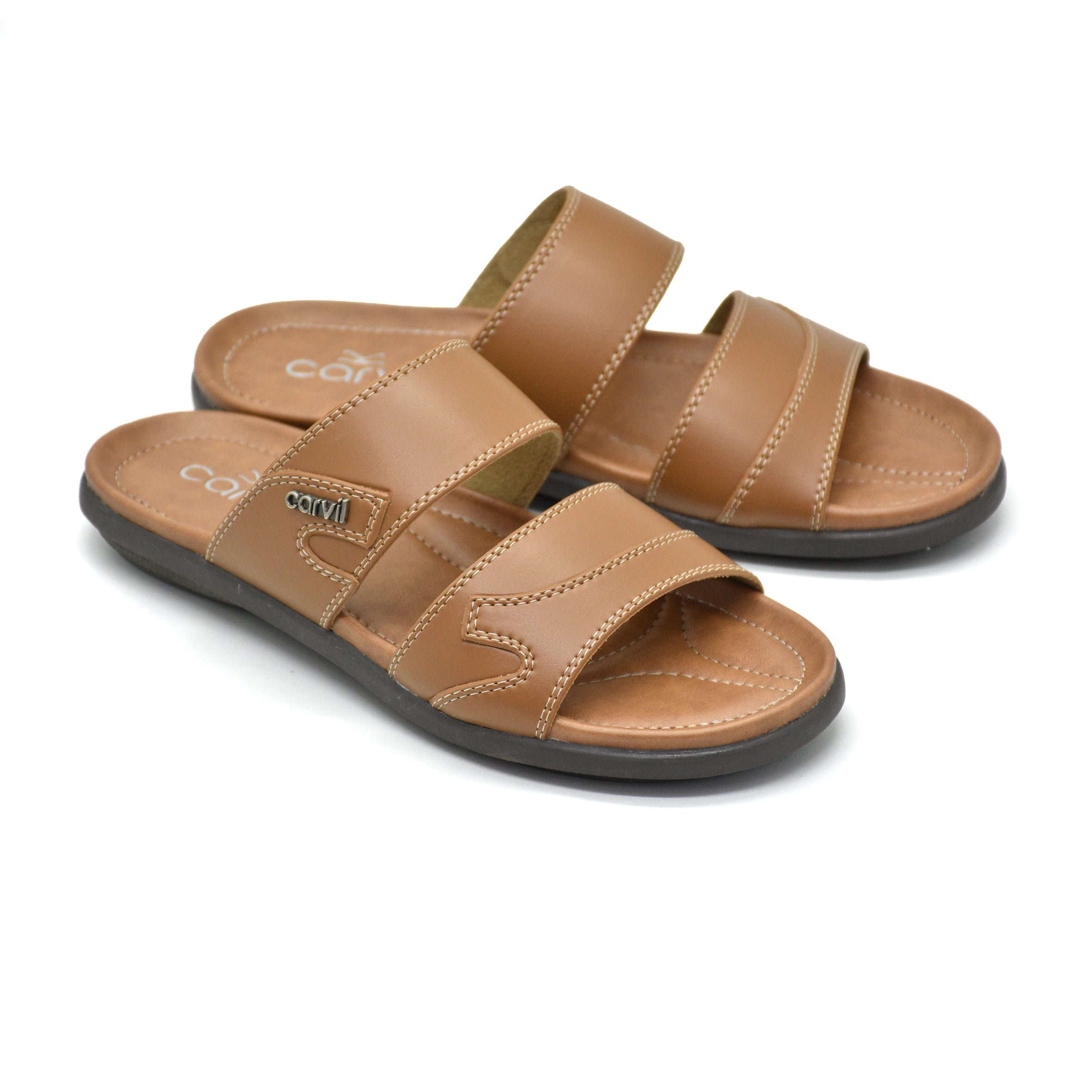 Carvil Sandal Pria TAKARA-02 M TAN