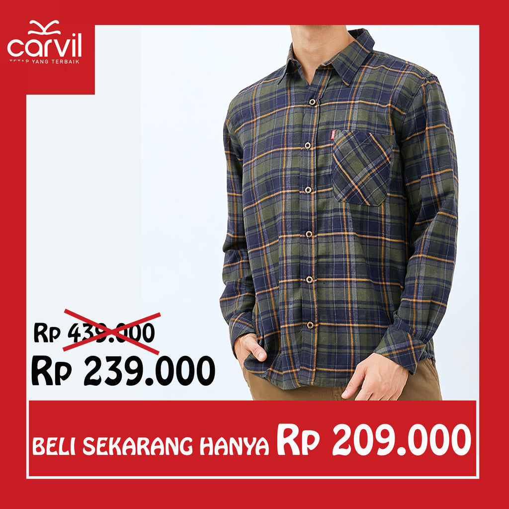 Carvil Kemeja Man KS TAMMY