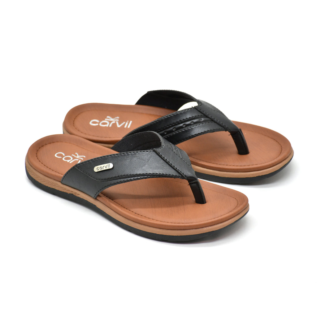 Carvil Sandal Pria TERIOS-01 M BLACK