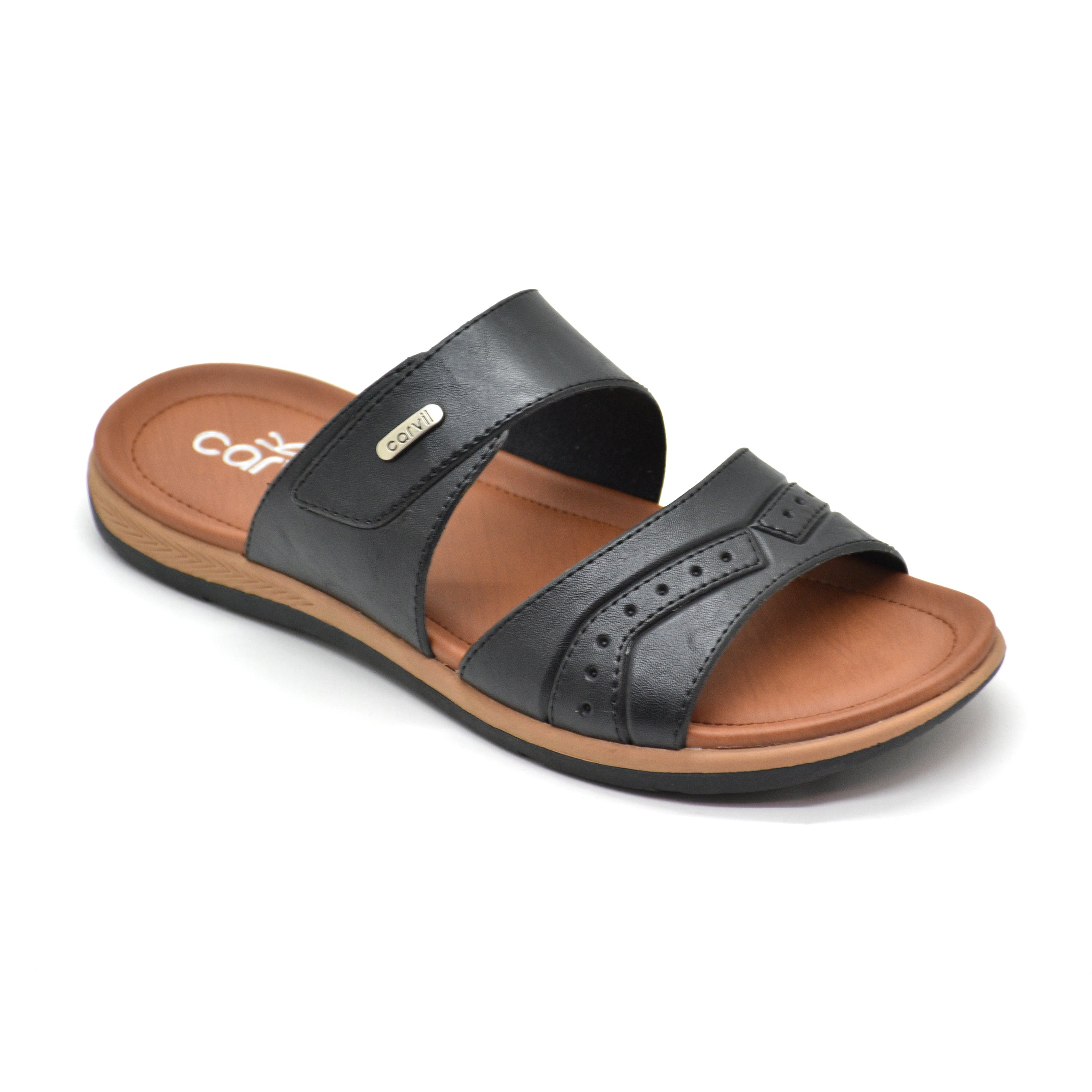 Carvil Sandal Pria TERIOS-02 M BLACK