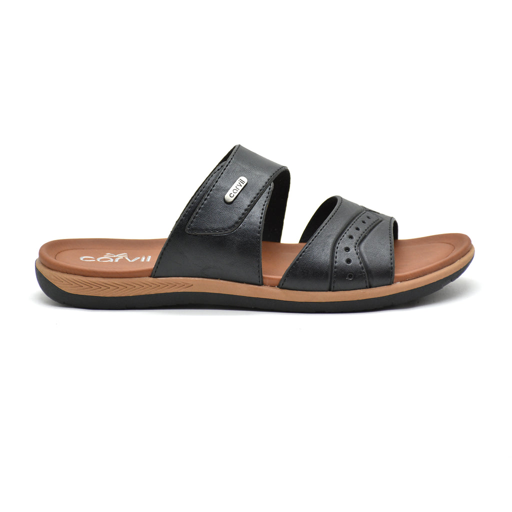Carvil Sandal Pria TERIOS-02 M BLACK